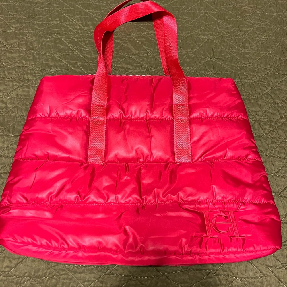 Carolina Herrera Vibrant Pink Tote